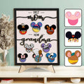 Personalized Grandma Mouse Ears 2 Layered Wood Sign Gift 2 Layered Wood Sign GradoCreations