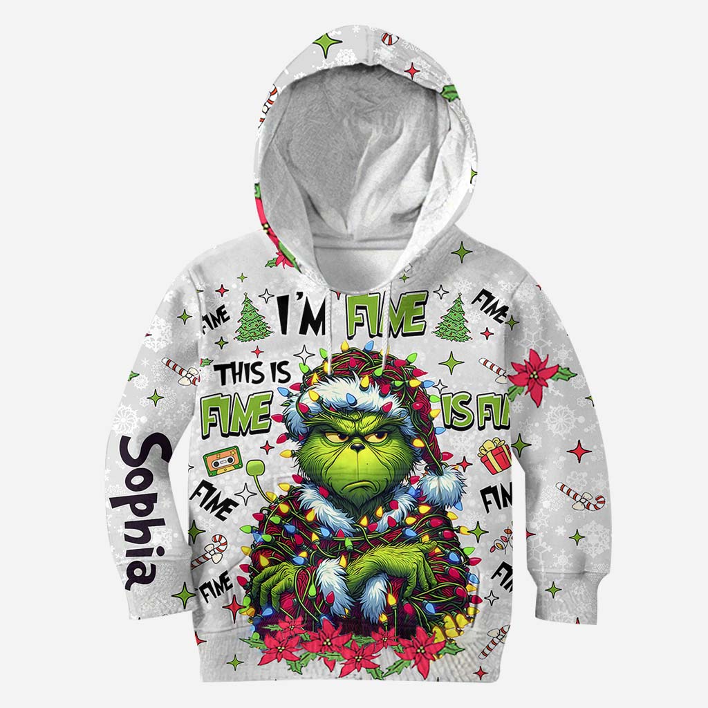 Personalized Christmas All Over Shirt Grinch Design Gift All Over Shirt GradoCreations