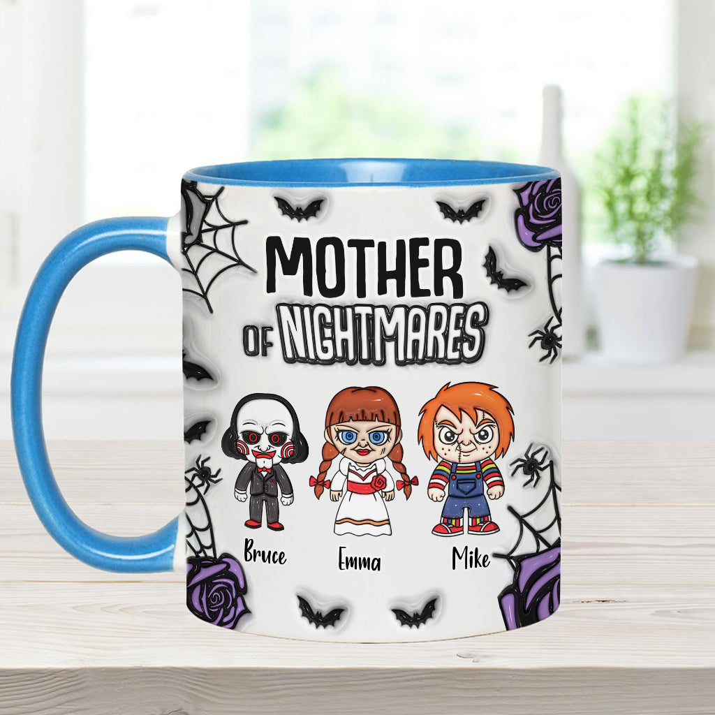 Personalized Mother Accent Mug for Halloween & Birthdays Gift Accent Mug GradoCreations