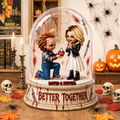 Personalized Horror Couple Acrylic Plaque Halloween Gift Acrylic Plaque GradoCreations