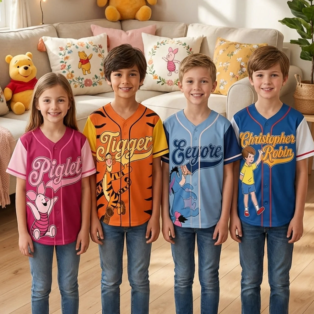 Personalized Baseball Jersey Celebrate 100 Years Friendship for Kids & Adults | GradoCreations