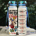 Personalized Disney Water Tracker Bottle with Fruit Infuser for Kids Water Tracker Bottle GradoCreations