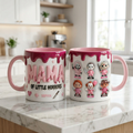 Personalized Horror Movies Mug for Mom with Kids Characters Gift Mug GradoCreations