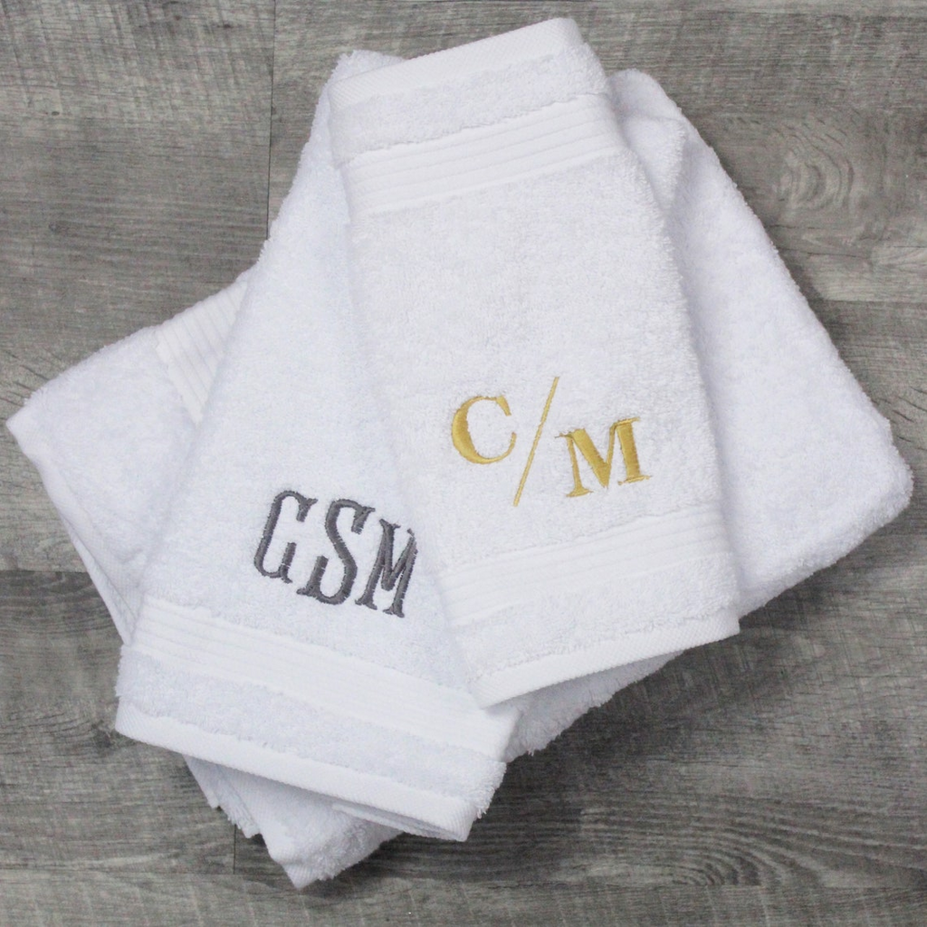 Personalized Family Towel Custom Name Monogram Gift HN590 - Towel GradoCreations