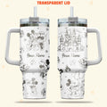 Personalized Mouse Tumbler with Handle Custom Name Gift for Kids Tumbler With Handle GradoCreations