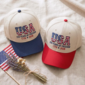 Personalized USA Trucker Cap Patriotic Gift for 250th Anniversary HN590 - Trucker Cap GradoCreations