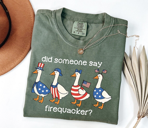 Personalized 4th of July Comfort Shirt Gift for Farmers Comfort Shirt GradoCreations