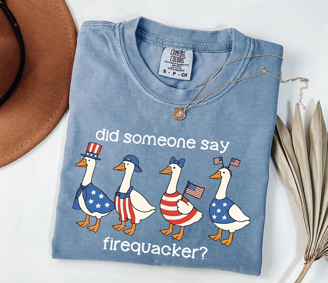 Personalized 4th of July Comfort Shirt Gift for Farmers Comfort Shirt GradoCreations