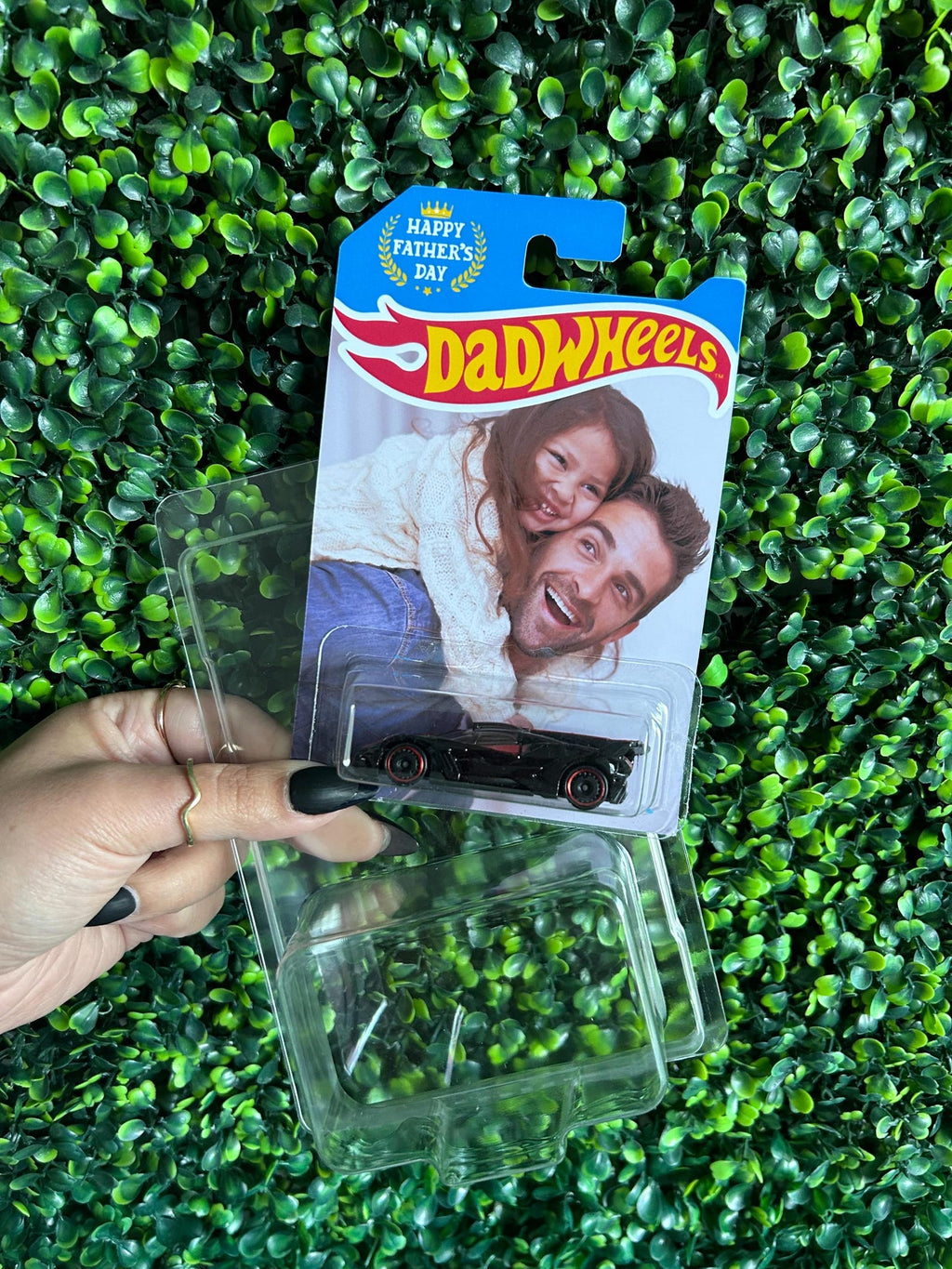 Personalized Hot Wheels Photo Packaging for Dad Gift HN590 - Hot Wheels GradoCreations