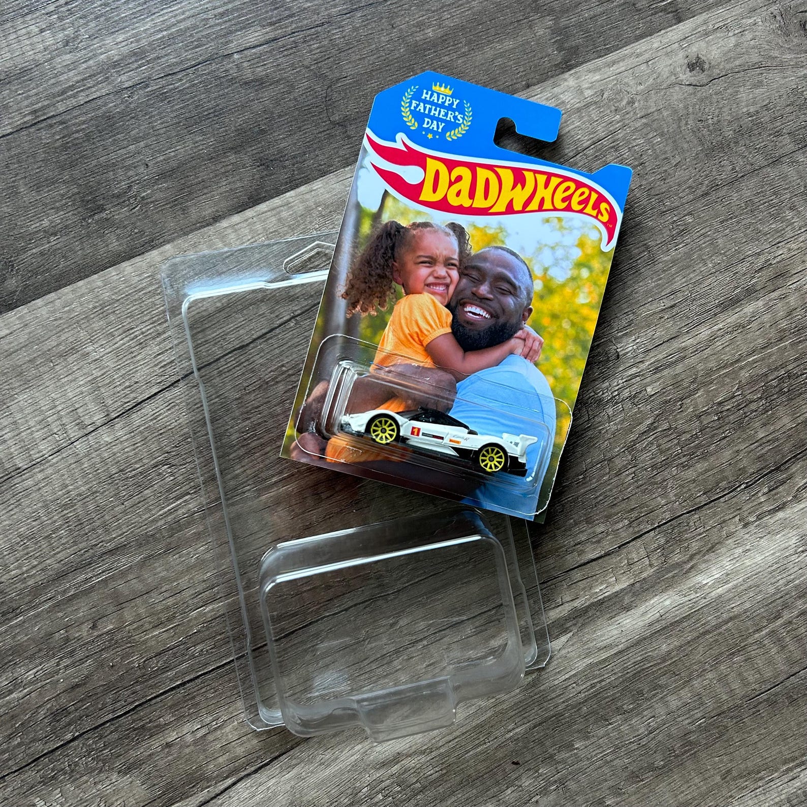 Personalized Hot Wheels Photo Packaging for Dad Gift HN590 - Hot Wheels GradoCreations