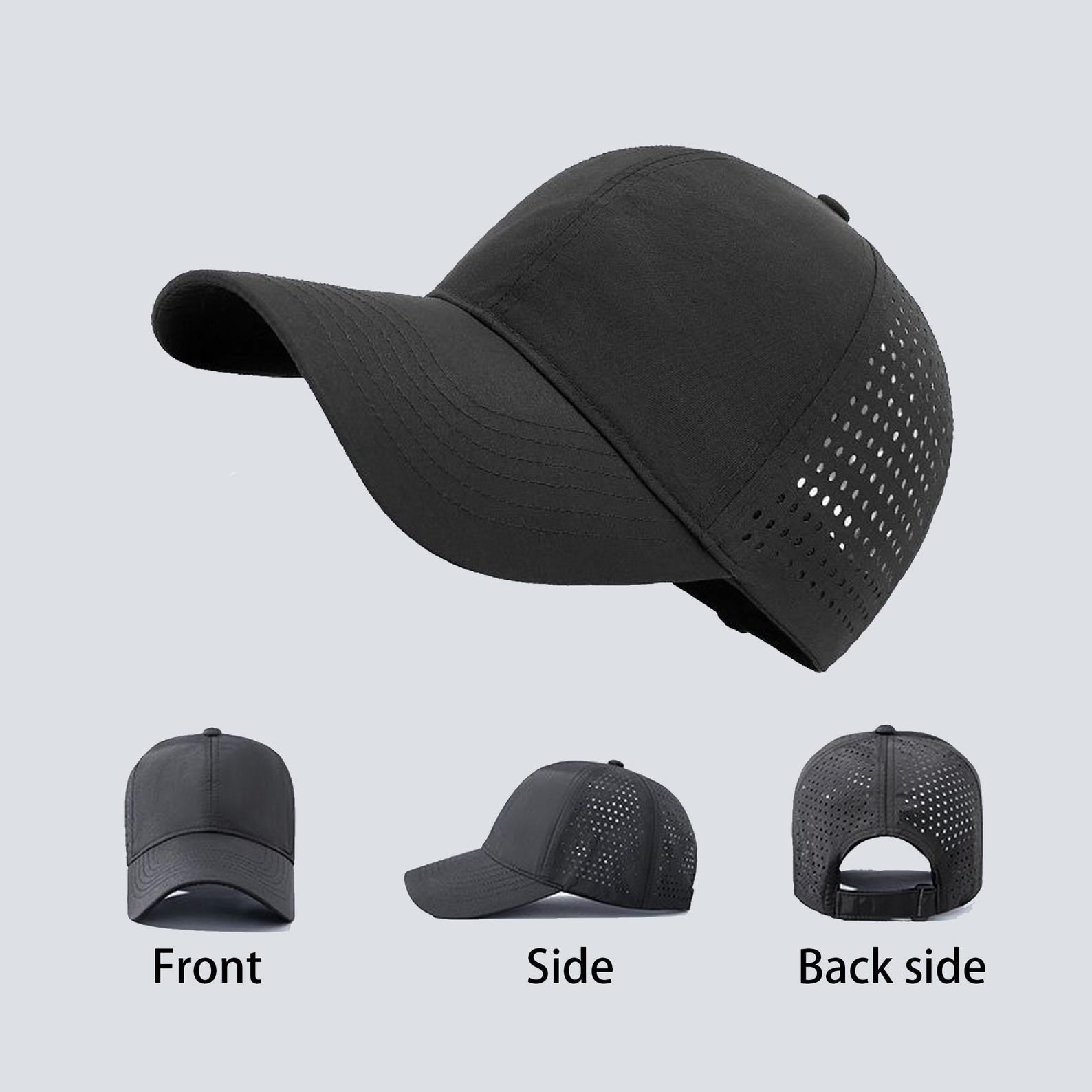 Personalized Perforated Golf Hat Best Dad Gift for Father's Day HN590 - Perforated Golf Hat BCF Fix GradoCreations