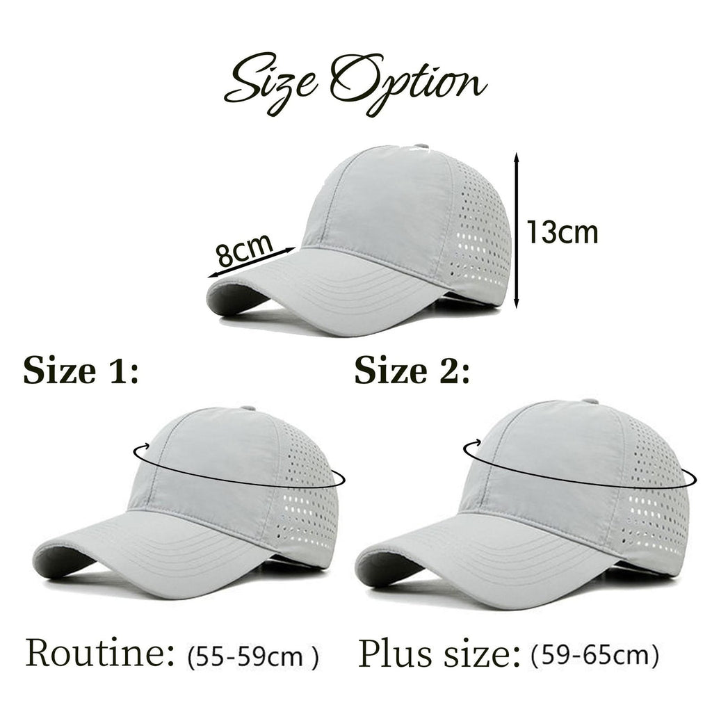 Personalized Perforated Golf Hat Best Dad Gift for Father's Day HN590 - Perforated Golf Hat BCF Fix GradoCreations