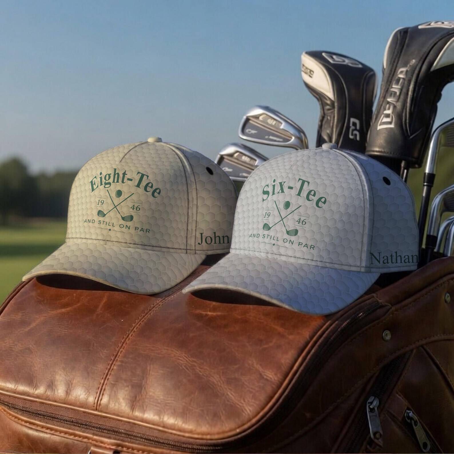Personalized Funny Golf Classic Cap Gift for Dad Grandpa HN590 - AOP Cap GradoCreations