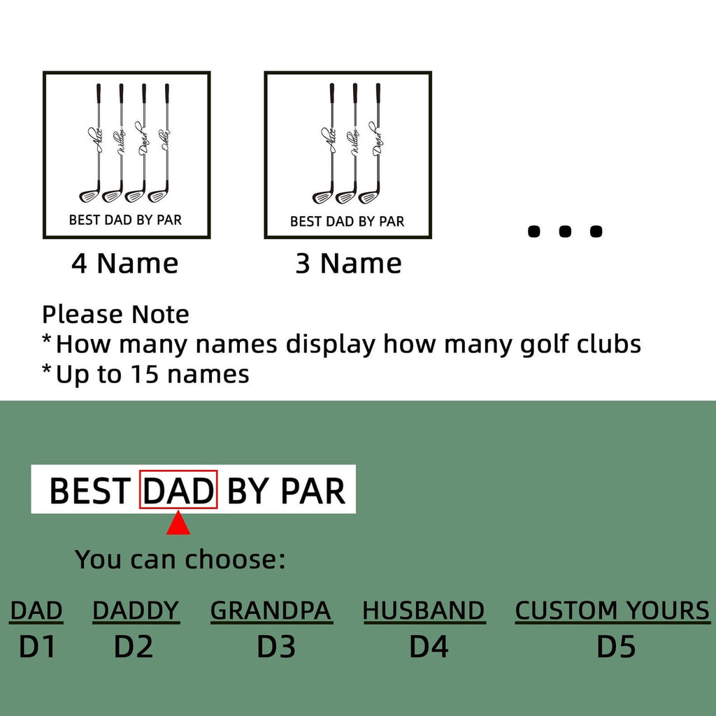 Personalized Perforated Golf Hat Best Dad Gift for Father's Day HN590 - Perforated Golf Hat BCF Fix GradoCreations