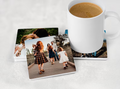 Personalized Ceramic Photo Coaster Custom Gift for Dad HN590 - Ceramic Coaster fix GradoCreations