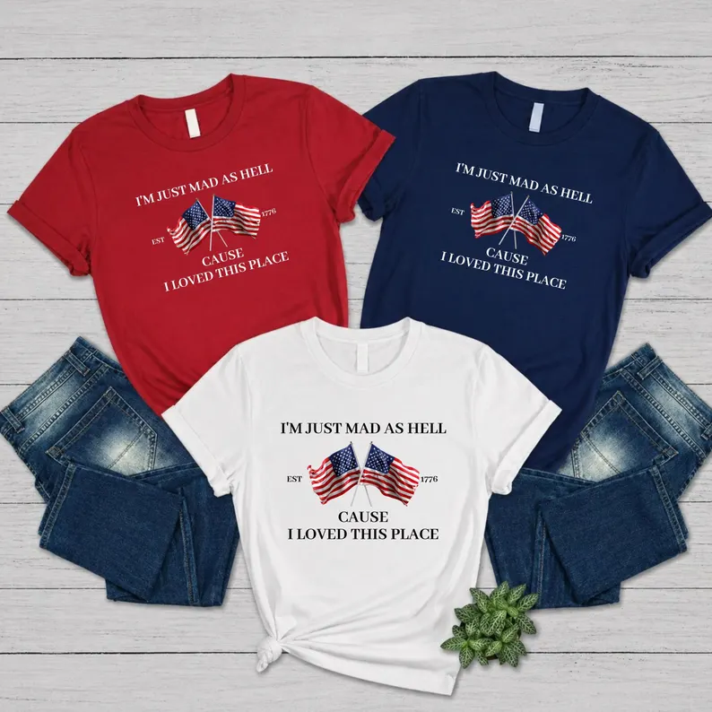 Personalized American Flag Shirt Custom Year for 4th of July HN590 - Tshirt Fix GradoCreations