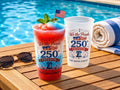 Personalized Frosted Cups 250th Anniversary USA Gift for Family