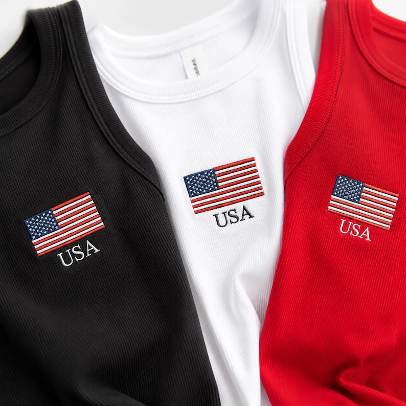 Custom Patriotic American Flag Tank Top Gift for Dad HN590 - Women Tanktop Fix GradoCreations