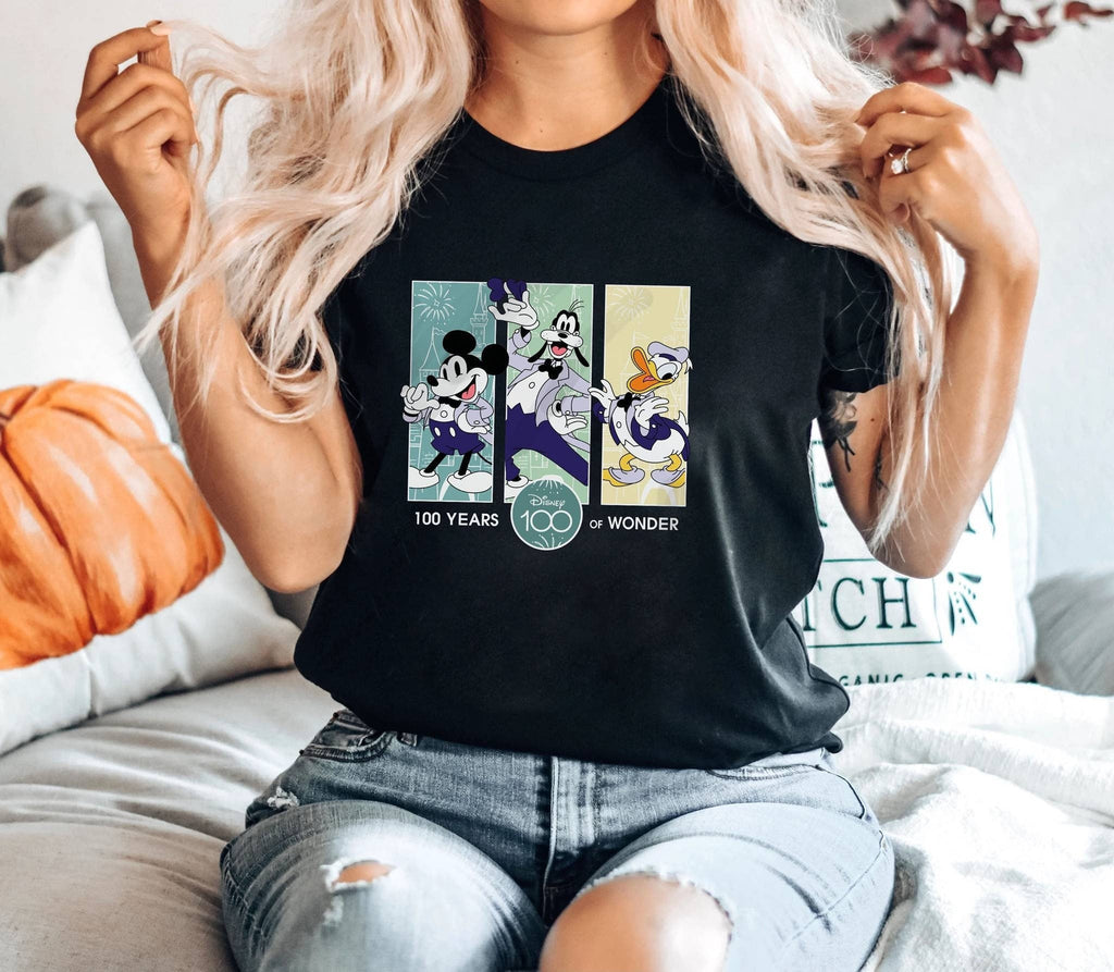 Disney 100 Years Anniversary T-shirt & Hoodie Gift for Fans T-shirt & Hoodie GradoCreations