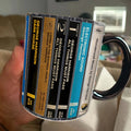 George Harrison Cassette Accent Mug Retro Ceramic Drinkware GradoCreations