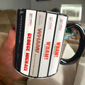 George Michael Cassette Accent Mug Retro Music Gift GradoCreations