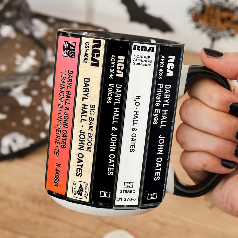 Hall & Oates Retro Cassette Mug for Music Lovers | Gift Idea GradoCreations