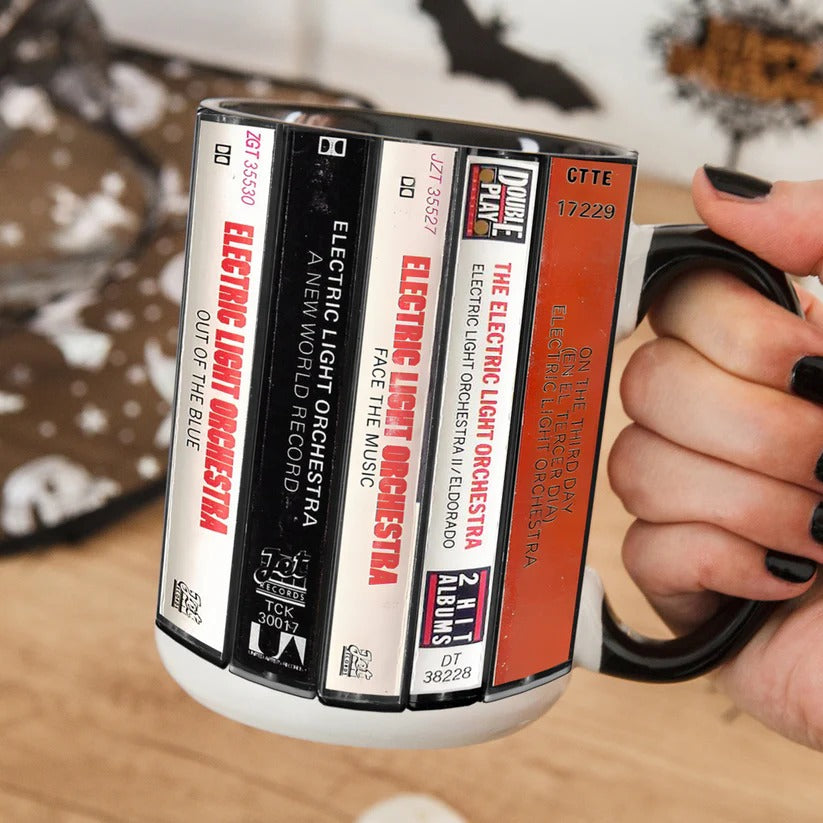 Electric Light Orchestra Retro Accent Mug Ceramic Drinkware GradoCreations