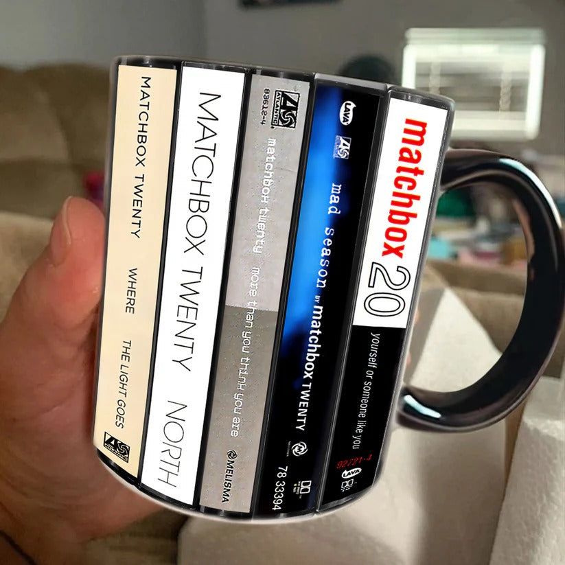 Matchbox Twenty Retro Accent Mug Ceramic Music Gift GradoCreations