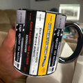 Rage Against The Machine Cassette Collection Accent Mug Gift GradoCreations