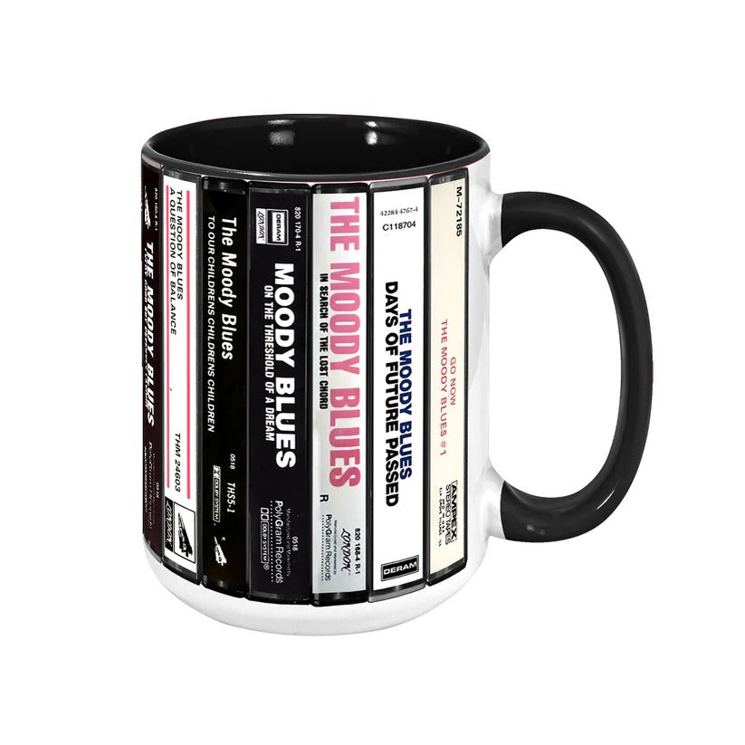 Moody Blues Cassette Collection Accent Mug Retro Gift GradoCreations