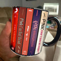P!nk Albums Retro Ceramic Accent Mug Gift for Music Lovers GradoCreations