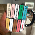 Ceramic Accent Mug Retro Carly Simon Cassette Collection Gift GradoCreations