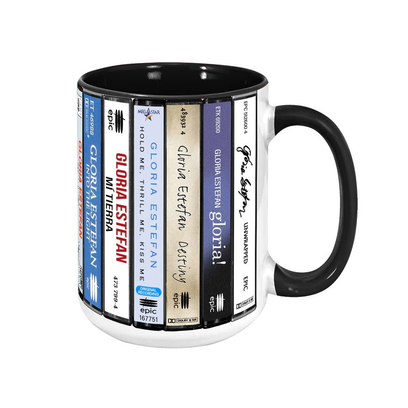 Retro Miami Sound Machine Cassette Accent Mug Gift for Music Lovers GradoCreations