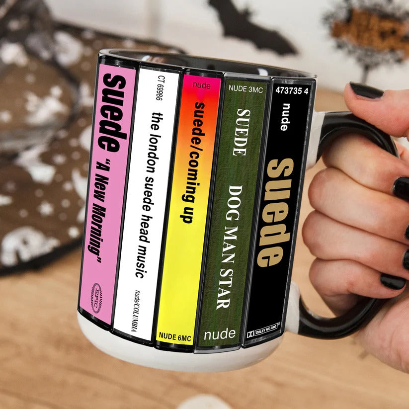 Retro Cassette Accent Mug for Music Lovers | Ceramic Drinkware GradoCreations