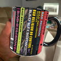 Bad Religion Cassette Collection Accent Mug Retro Ceramic Gift GradoCreations