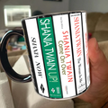 Shania Twain Cassette Music Accent Mug Ceramic Drinkware GradoCreations