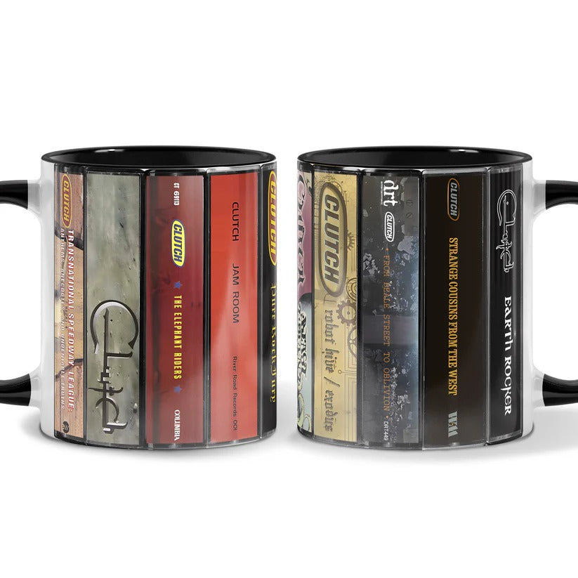 Retro Cassette Accent Mug Ceramic Gift for Music Lovers GradoCreations