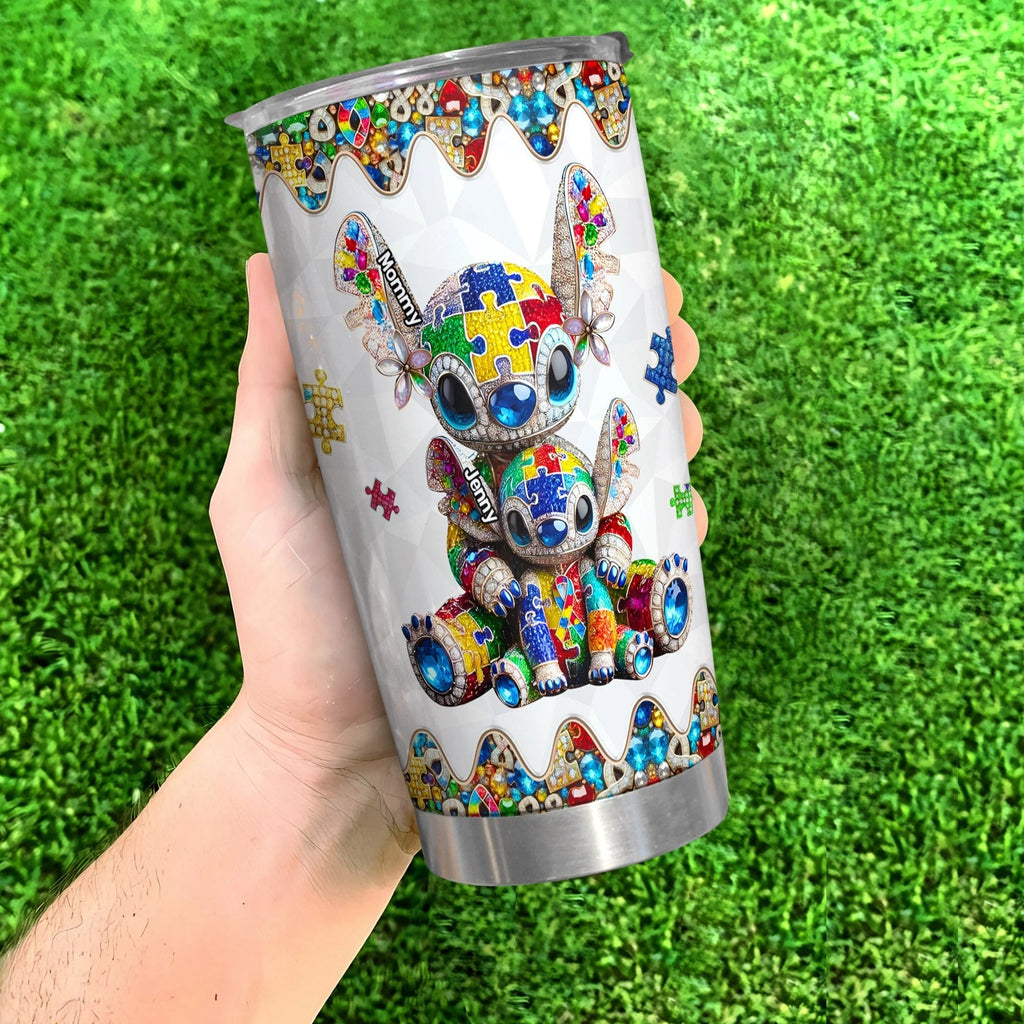 Personalized Autism Mom Tumbler Custom Drinkware Gift GradoCreations