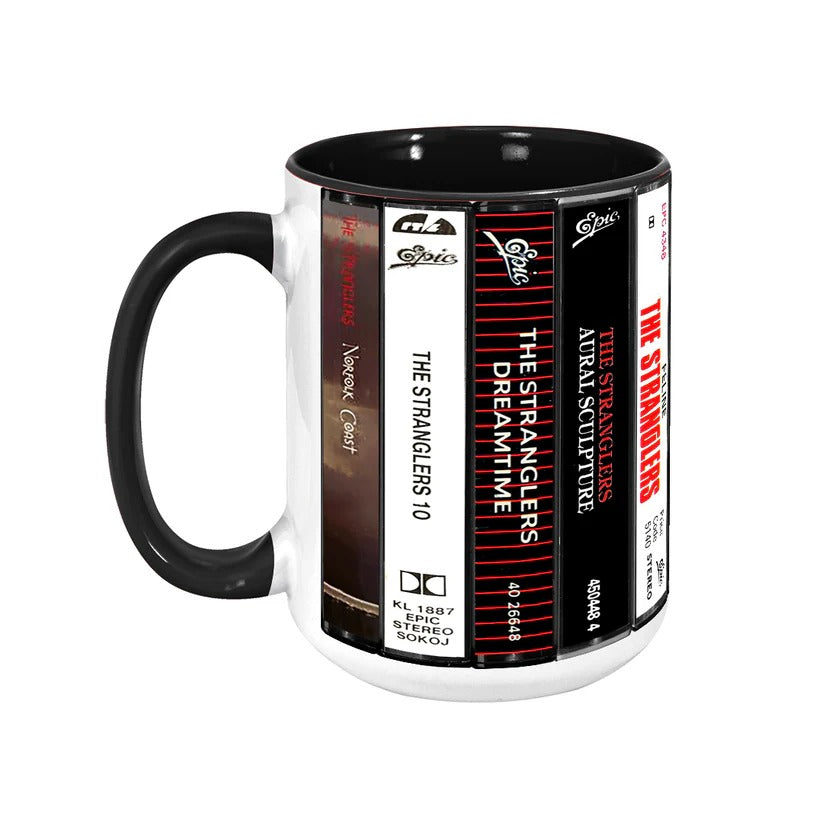 Retro The Stranglers Cassette Accent Mug Classic Gift GradoCreations