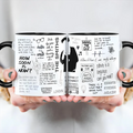 The Smiths Doodle Lyrics Accent Mug | Ceramic Music Gift GradoCreations