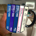 Steely Dan Cassette Collection Retro Accent Mug | Ceramic Drinkware GradoCreations