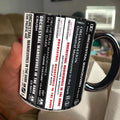 Retro Orchestral Manoeuvres In The Dark Accent Mug for Music Lovers GradoCreations