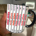 Retro Cassette Accent Mug Featuring Cheap Trick Albums GradoCreations