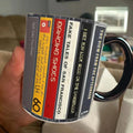 Arctic Monkeys Retro Cassette Accent Mug Ceramic Gift GradoCreations