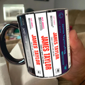 James Taylor Cassette Collection Accent Mug Ceramic Gift GradoCreations