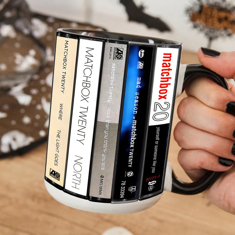 Matchbox Twenty Retro Accent Mug Ceramic Music Gift GradoCreations