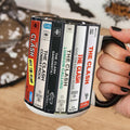 The Clash Cassette Accent Mug Ceramic Drinkware Gift for Music Lovers GradoCreations