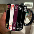 Dio Albums Cassette Inspired Accent Mug Ceramic Gift GradoCreations