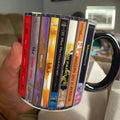 Blur Albums Retro Accent Mug Ceramic Drinkware Gift for Music Lovers GradoCreations