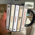 Retro Chicago Albums Cassette Accent Mug Ceramic Gift GradoCreations